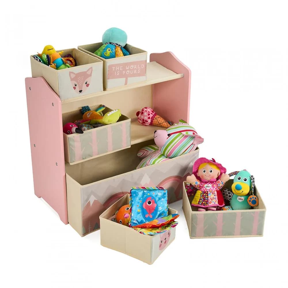 Dulap depozitare jucarii Pink Forest UGMDU06-PKF — miniatură
