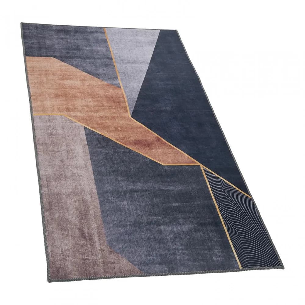 COVOR PRINT DIGITAL 3D 70X140 CM GOLD — miniatură