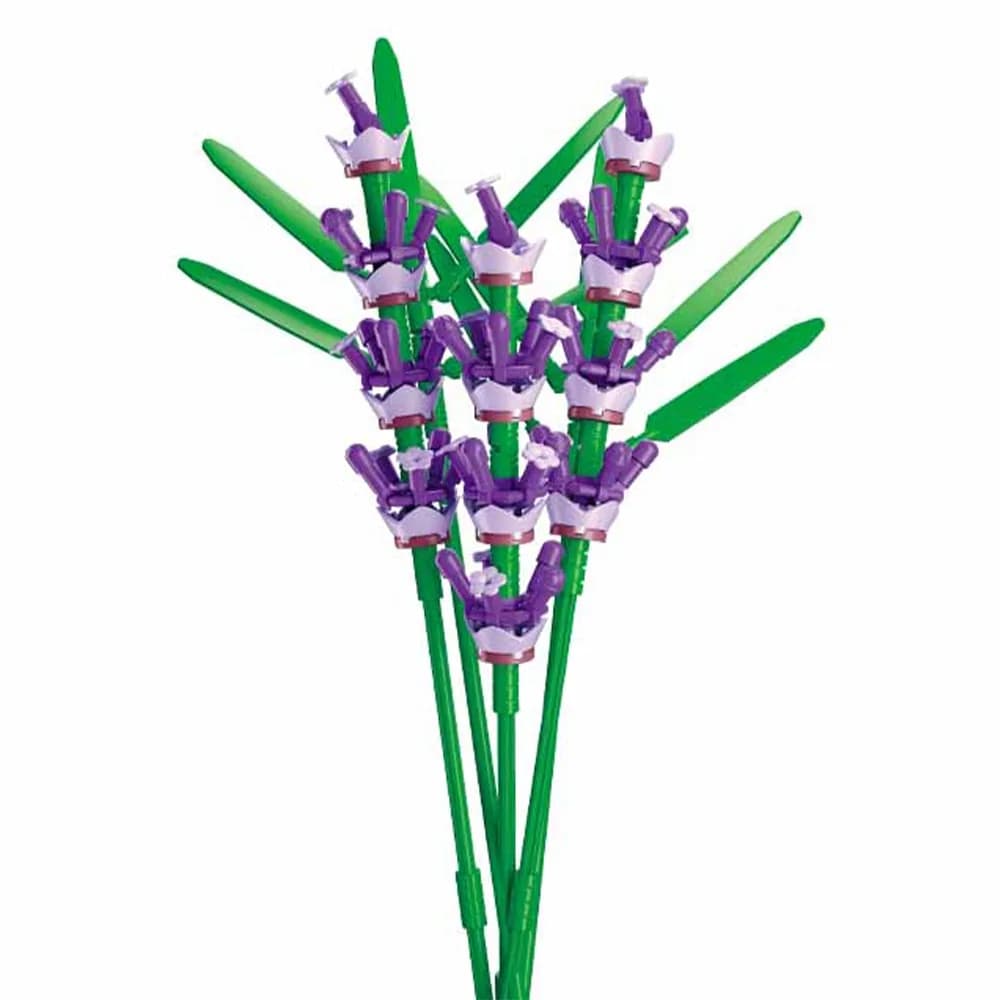 Set de Constructie Flowers, 258 piese, Lavanda - Sluban — miniatură