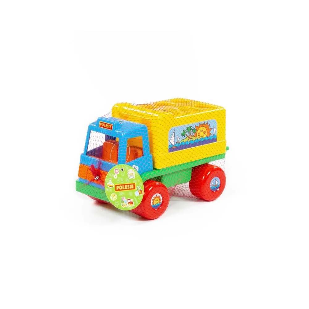 Camion educativ+forme, 26x16x17 cm, Cavallino — miniatură