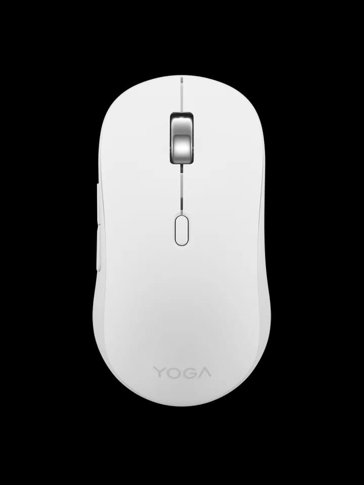 Mouse Gaming Wireless Lenovo Yoga, 4000 dpi, Alb