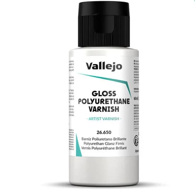 Accesoriu imprimantă 3D Acrylicos Vallejo Vallejo Polyurethane Varnish 60 ml (26.650) — miniatură