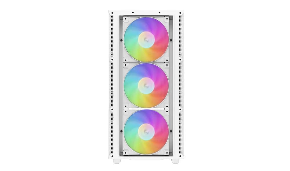 CARCASA DeepCool "CH560 DIGITAL WH", Middle Tower, ATX, fara sursa, sticla securizata,4 ventilatoare incluse,iluminare RGB, alb, USB 3.2 gen 1 x 1, USB Type-C x 1,Jack 3.5mm "R-CH560-WHAPE4D-G-1" — miniatură