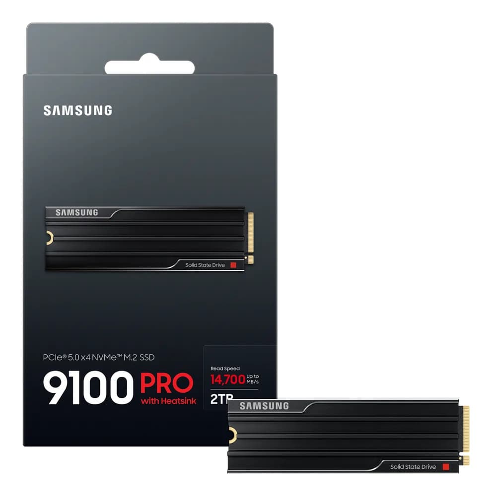 SSD Samsung 9100 PRO 2 TB PCIe 5.0 NVMe M2 — miniatură