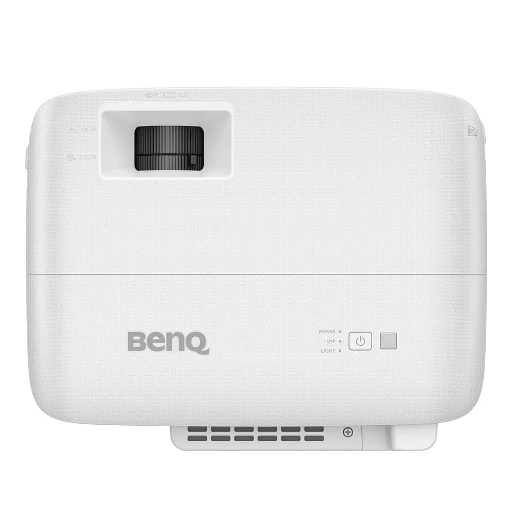Videoproiector BenQ TH575i, Full HD (1920x1080), 3.800 lumeni, 16:9, 15.000:1, lampa 6.000 ore/ 15.000 ore ecomode, zoom 1.1x, 2* HDMI, USB Type A, RS232, boxa 10W, audio out, dongle smart BenQ QS01 cu Google TV si WiFi integrat, telecomanda cu baterii incluse, 2.3 kg, 29-34 dB, culoare alb — miniatură
