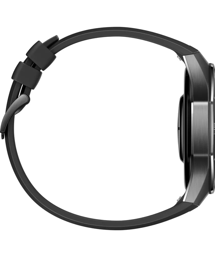 Smartwatch Watch GT 5 Pro, 46MM, Tarnish Titanium Case, Black Fluoroelastomer Strap "55020DKD" — miniatură