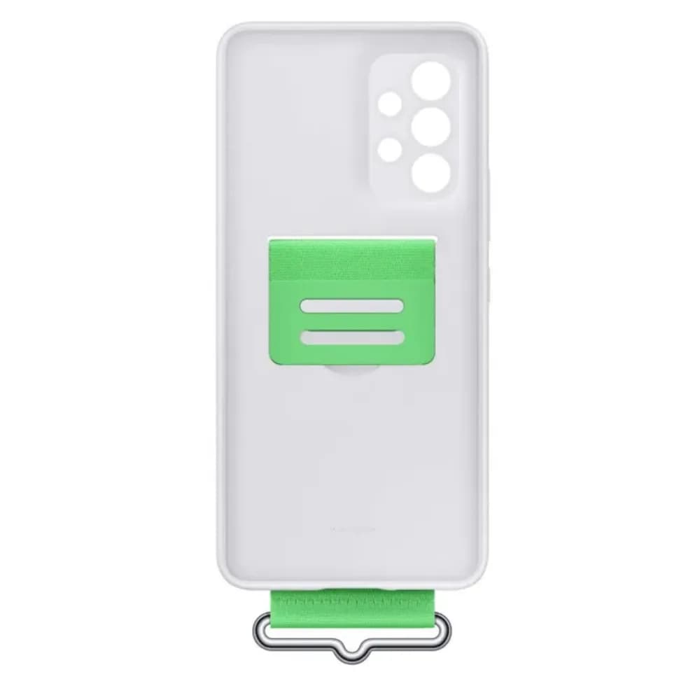 Galaxy A53 (5G); Silicone Cover with Strap; White "EF-GA536TWEGWW"