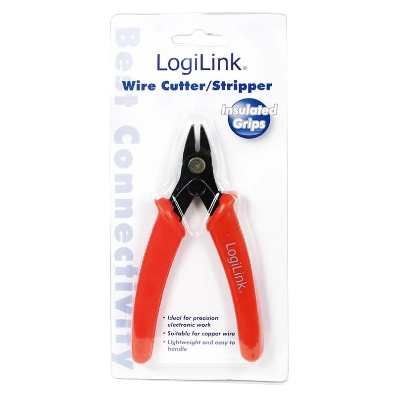 CLESTE dezizolare cablu, LOGILINK, functii: dezizolare cablu, taiere cablu 20-24 AWG "WZ0016" — miniatură