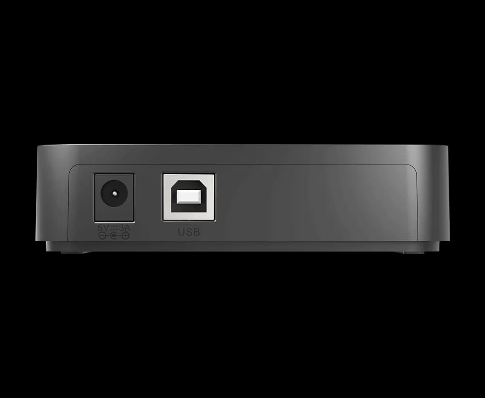Hub USB D-Link DUB-H7, USB-A, 7 porturi, Negru — miniatură