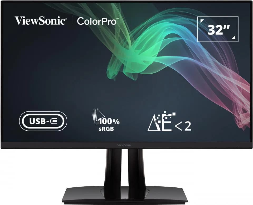 Monitor Consumer ViewSonic VP3256-4K, 31.2", 3840 x 2160 pixeli, Negru — miniatură