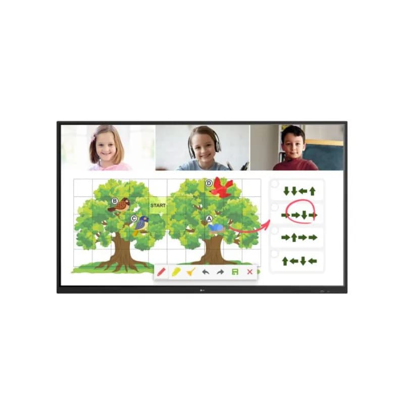 Display - Tabla interactiva LED 75" UHD cu touch LG 75TR3DJ