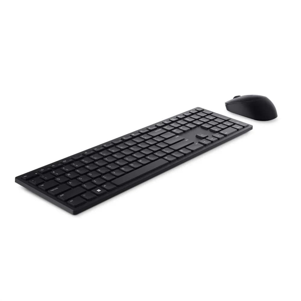 Kit Wireless tastatura si mouse Dell Premier KM5221W, taste numerice, negru — miniatură