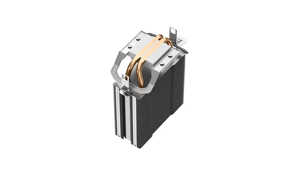 Cooler Deepcool "AG200", compatibil skt. Intel si AMD, racire cu aer, ventilator 92 mm, 3050 rpm, inaltime cooler 133 mm, 2 heatpipe, "R-AG200-BKNNMN-G" — miniatură
