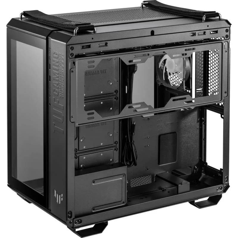 Carcasa ASUS TUF Gaming GT502 PLUS, RGB, Mid Tower, Black — miniatură