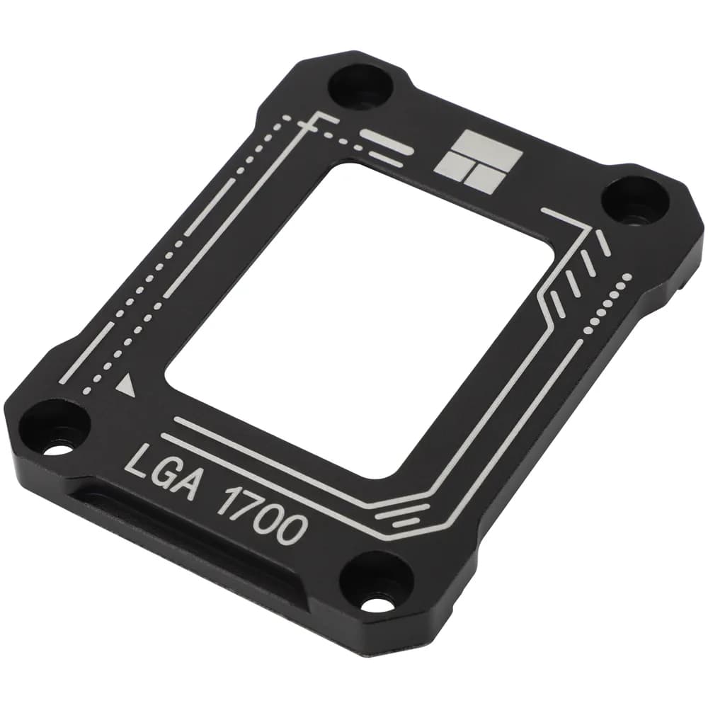 Contact Frame Thermalright, compatibil Intel LGA 1700, aliaj aluminiu, 54x70x6mm, negru, "LGA 17XX-BCF-Black V2"