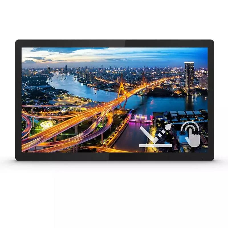 Monitor Consumer Philips 222B1TFL/00, 21.5", 1920 x 1080 pixeli, Touchscreen, Black