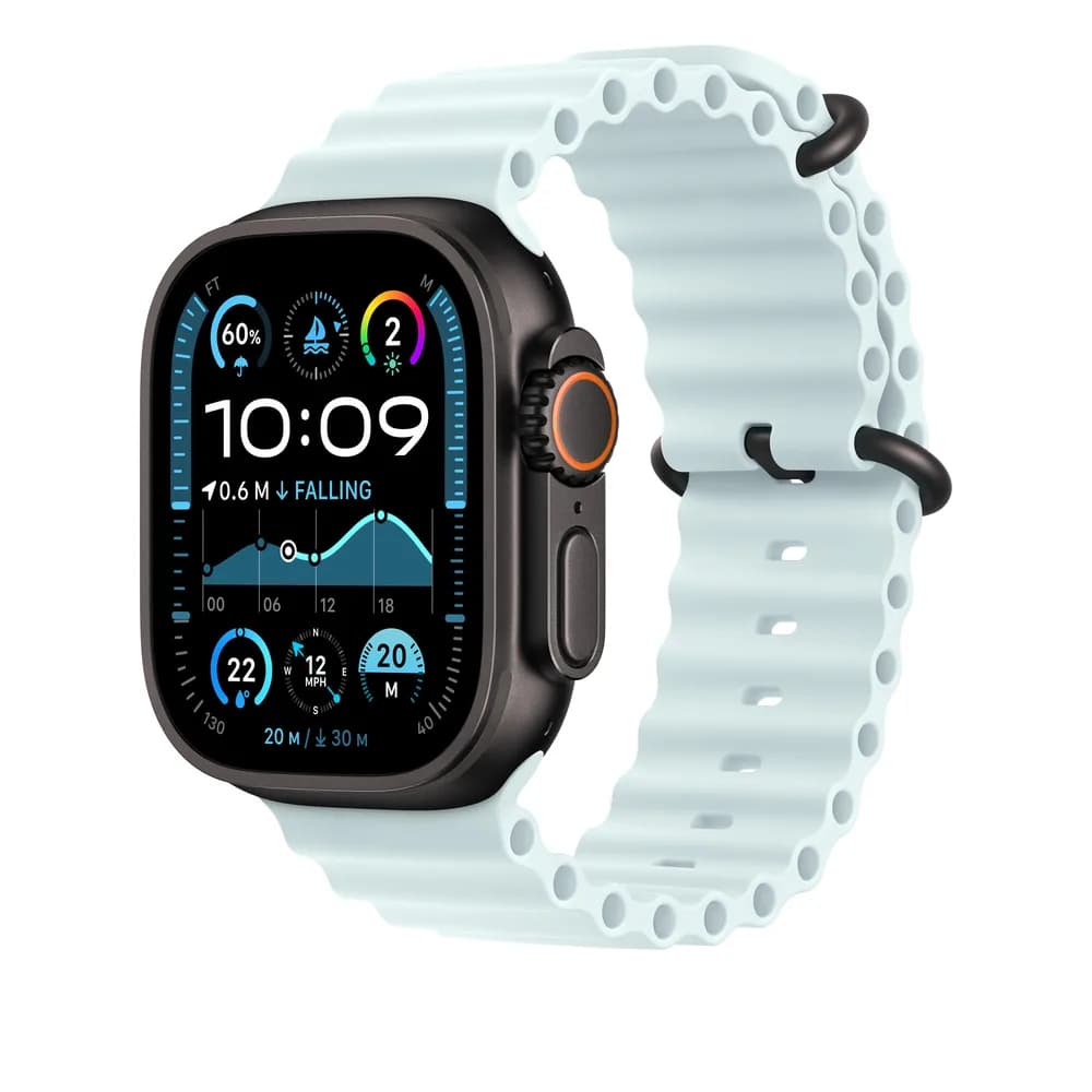 AW BAND 49MM OCEAN ICE BL BK TITANIUM XL "MYP93ZM/A" — miniatură
