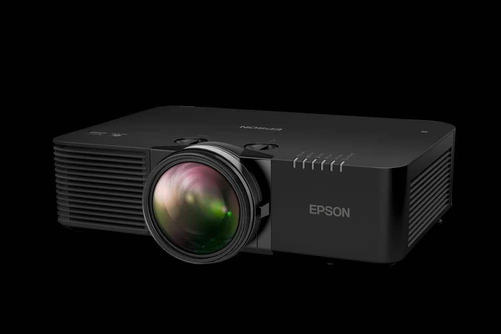 PROJECTOR EPSON EB-L695SE, Tehnologie 3LCD, 6000 lumeni, Rezolutie: WUXGA, 4K enhancement, Aspect: 16:10, Contrast: 5000000:1, Sursa lumina: Laser, Durata de viata sursa lumina: 20.000h, 30.000h Eco, 1.07 miliarde culori, Dimensiune ecran proiectie: 100"-500", Interfata: USB 2.0-A (2x), USB 2.0 Type — miniatură