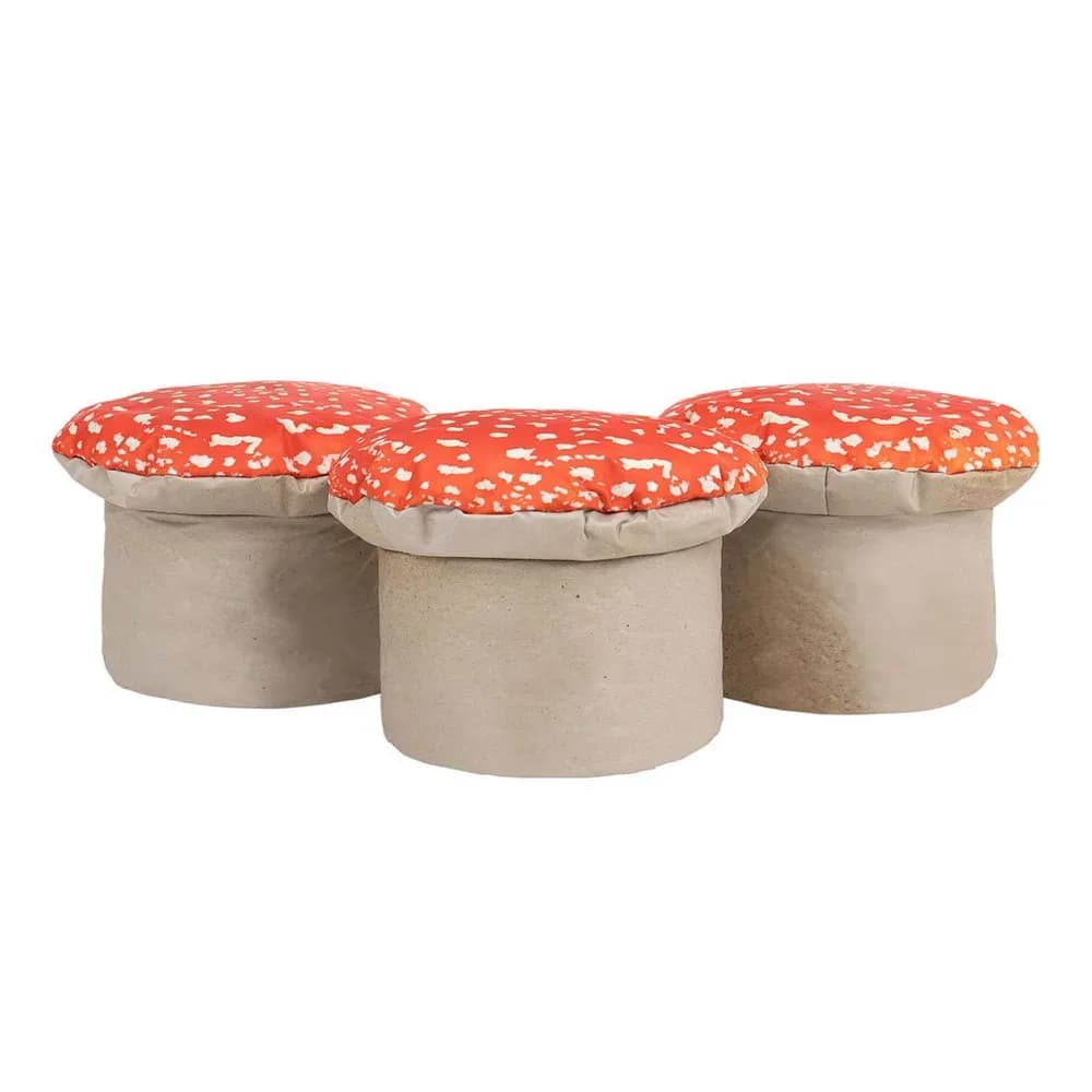Ciuperci fermecate, set de așezare (set de 3) – 34cm x 19cm