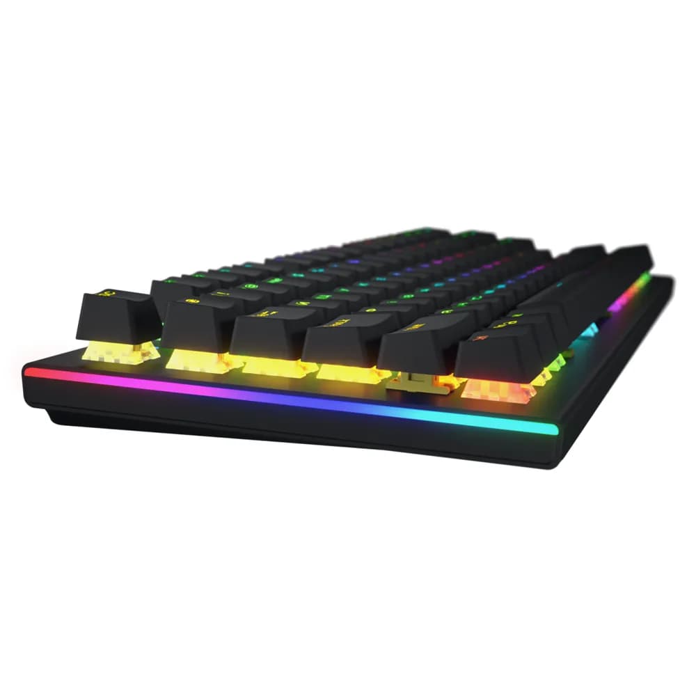 Tastatura Mecanica Gaming HATOR Gravity X TKL, RGB, USB, Negru — miniatură