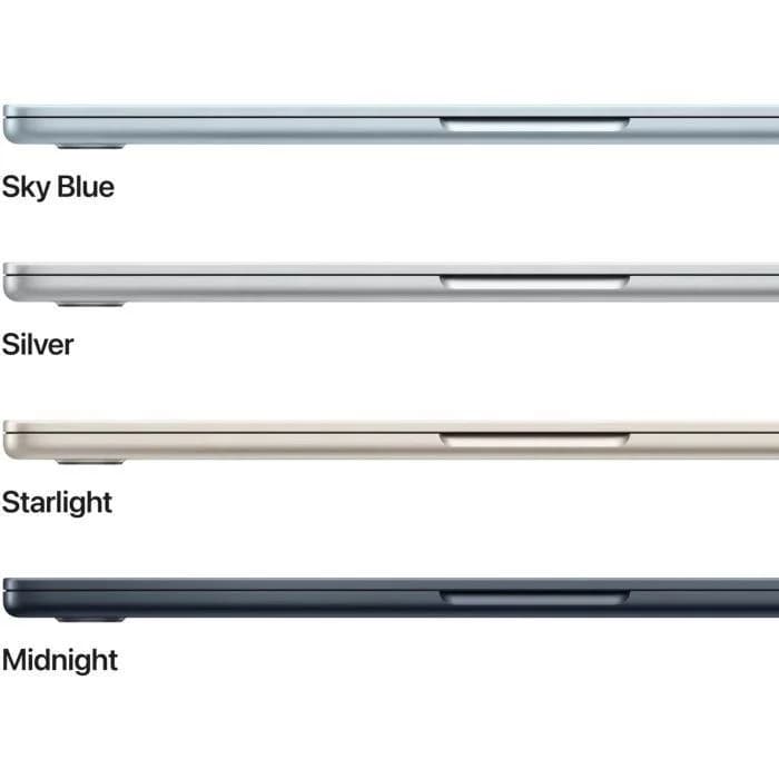 MacBook Air 13.6" Retina/Apple M5 (CPU 10-core, GPU 10-core, NeuralEngine16-core)/16GB/1TB - Midnight - INT KB (No Adapter) - 2026 — miniatură