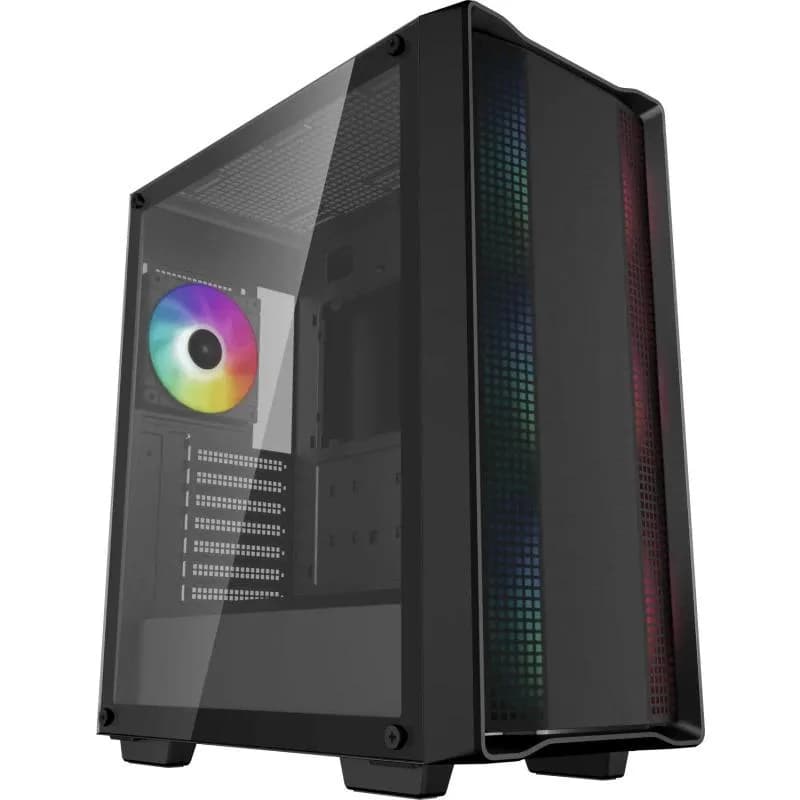 Carcasa DEEPCOOL CC560 ARGB V2, RGB, Mid Tower, Black