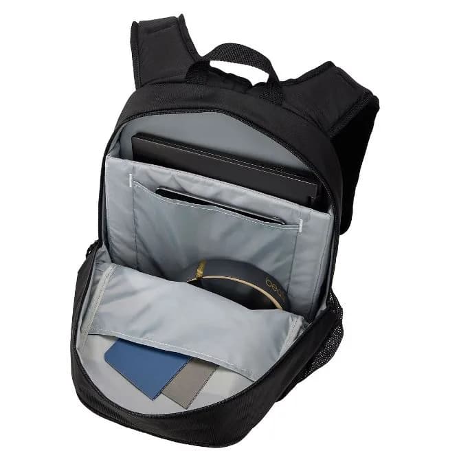 RUCSAC CASE LOGIC Jaunt, pt. notebook de max. 15.6", 2 compartimente, buzunar frontal, buzunar lateral x 2, waterproof, volum 23 litri, poliester reciclat, negru"WMBP215BLACK" / 3204869 — miniatură