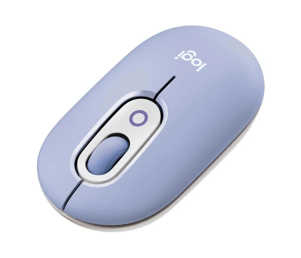 Mouse Pop, USB Wireless, Lilac "910-007414" — miniatură