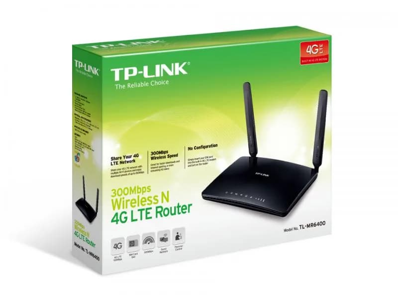 Router Wireless TP-Link TL-MR6400, Wi-Fi, Single-Band — miniatură