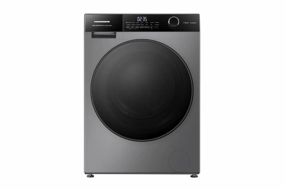 Masina de spalat rufe HEINNER HWM-HMK9014IVTA+++, 9 Kg, 1400 rpm, Clasa: A, Gri Titanium