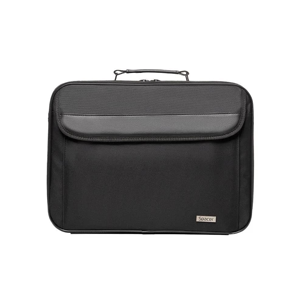 Geanta laptop SPACER Fritz, Negru — miniatură