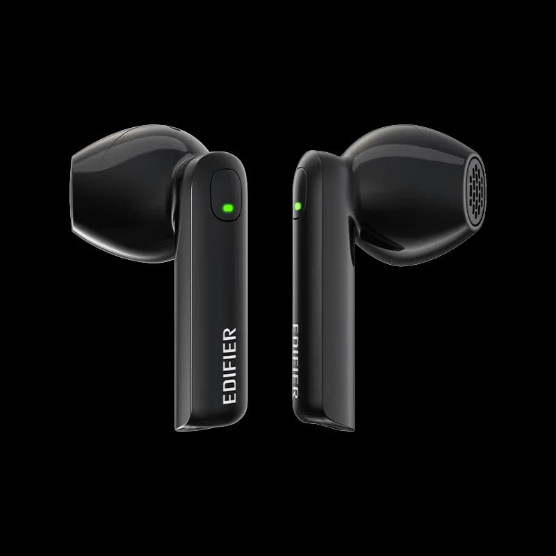 CASTI Edifier, wireless, intraauriculare - butoni, pt smartphone, microfon pe casca, conectare prin Bluetooth 5.4, IP54, USB-C, negru, "W200T-BK"