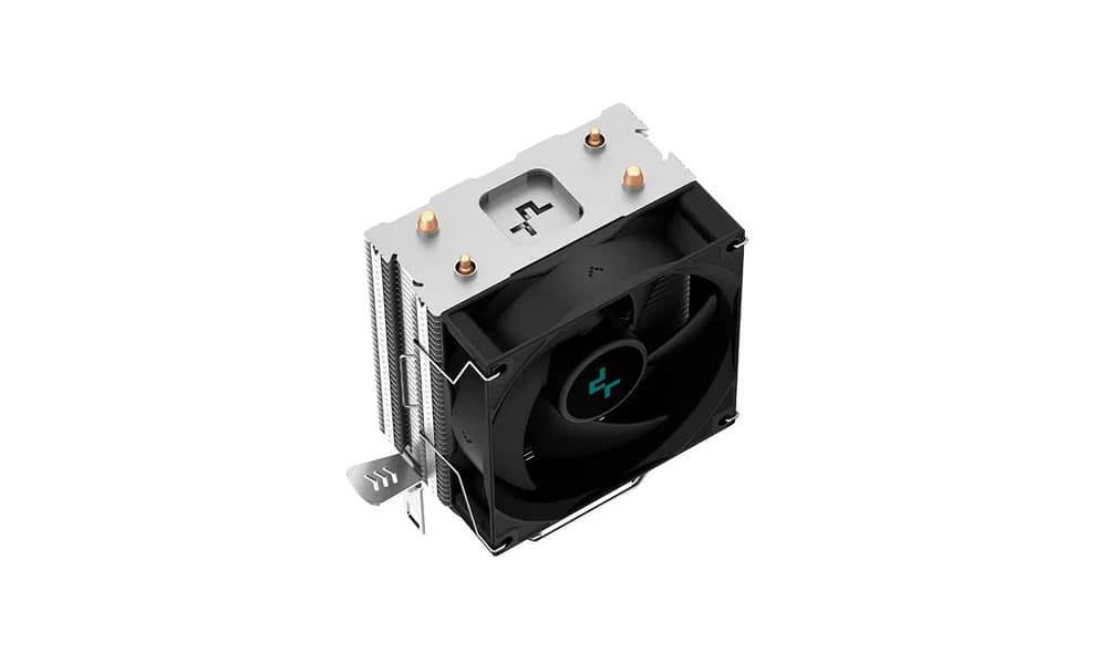 Cooler Deepcool "AG200", compatibil skt. Intel si AMD, racire cu aer, ventilator 92 mm, 3050 rpm, inaltime cooler 133 mm, 2 heatpipe, "R-AG200-BKNNMN-G" — miniatură