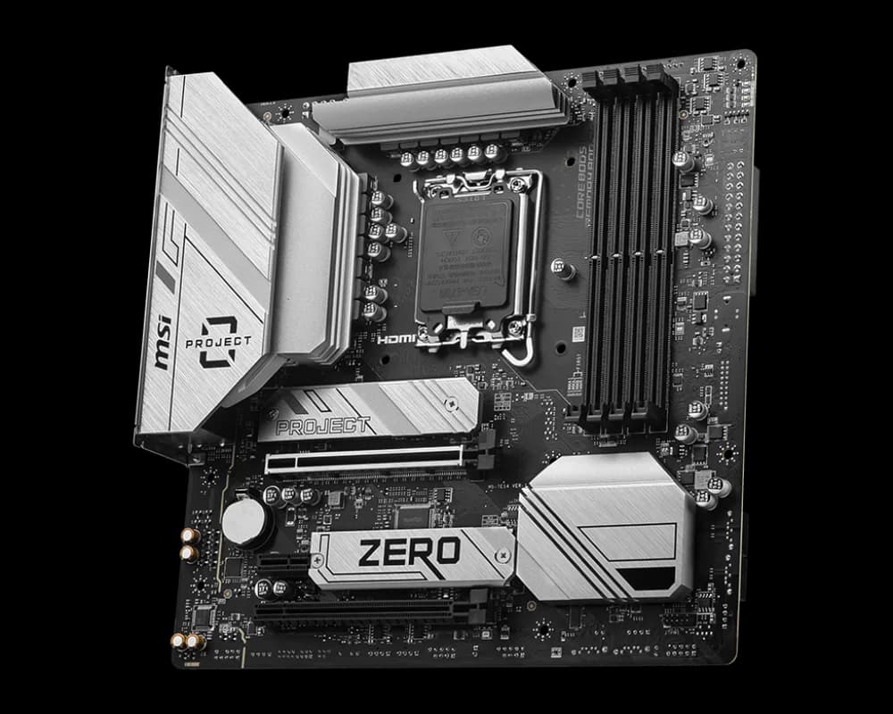 Placa de baza MSI B760M PROJECT ZERO "B760M PROJECT ZERO" — miniatură