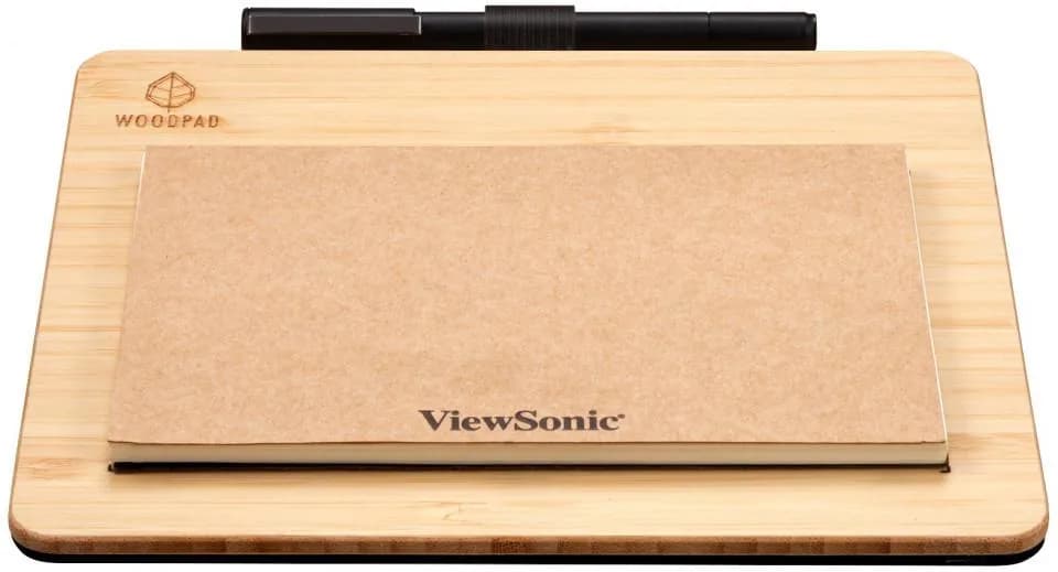 Tableta Grafica VIEWSONIC PF0730-I0WW, USB, lemn — miniatură