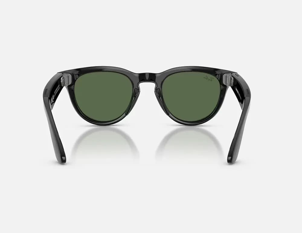 Ray-Ban Meta Headliner Gen 2 AI Glasses Shiny Black/G-15 Green RW4013 601/71 50 — miniatură