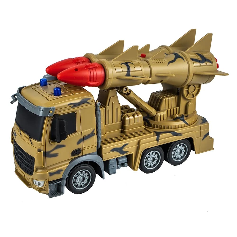 Camion armata RC, cu rachete — miniatură