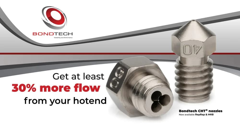 Duză Bondtech CHT MK8 Coated Brass 0,4 mm -1 buc — miniatură