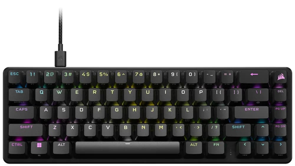 Tastatura Mecanica Gaming CORSAIR K65 PRO MINI, RGB, USB, negru