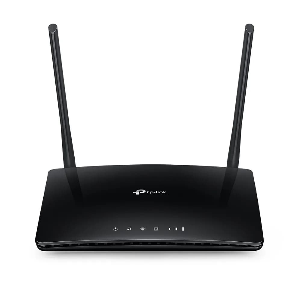 ROUTER TP-LINK wireless. 4G LTE (desktop), 300Mbps, 3 porturi 10/100Mbps + 1 WAN/LAN, "TL-MR6400"