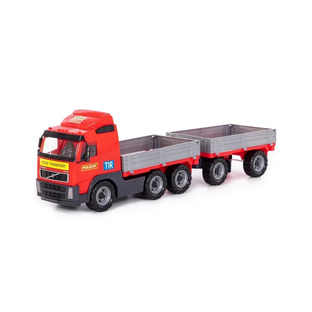 Camion cu remorca - Volvo PowerTruck, 77x19x25 cm, Wader — miniatură