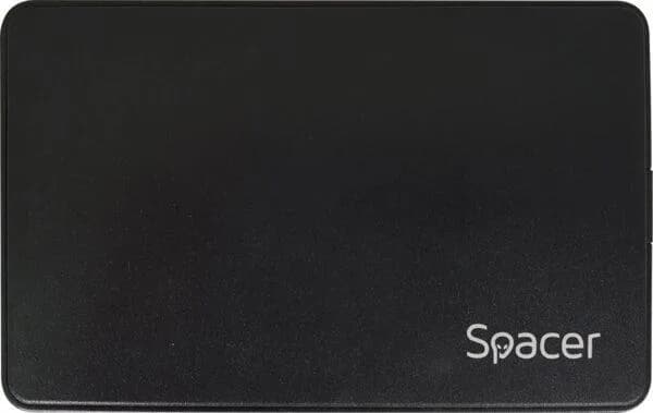 Rack ext. HDD/SSD 2.5" Spacer USB 3.0 negru