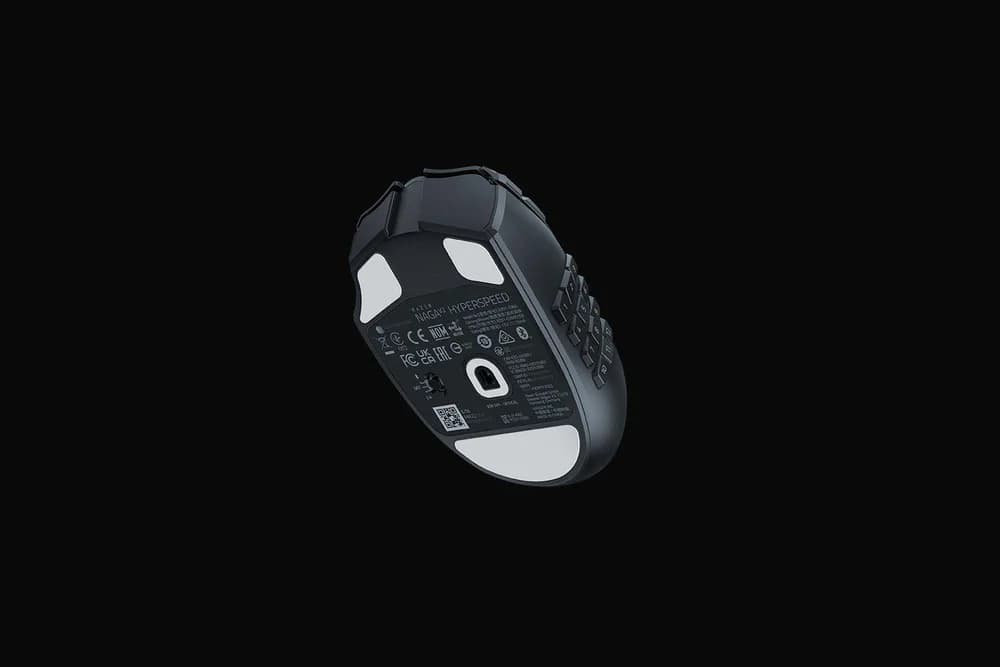 Mouse Gaming Wireless Razer Naga V2 HyperSpeed, 30000 dpi, Negru — miniatură