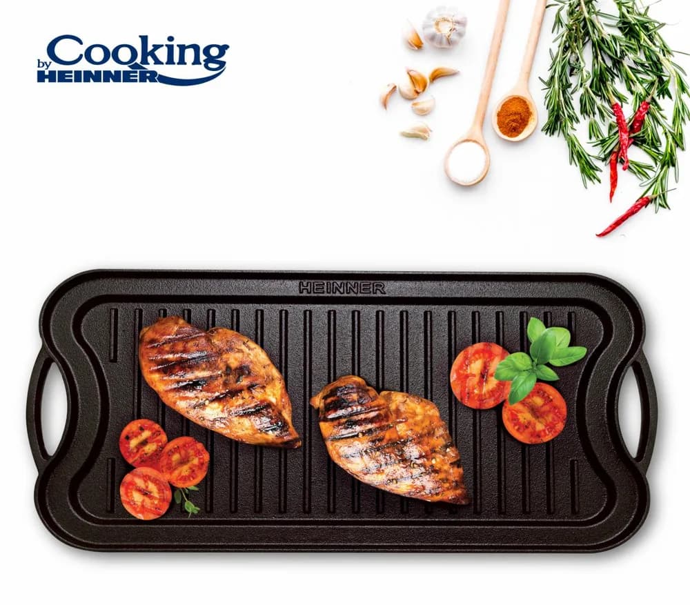 TAVA GRILL/PLITA FONTA PURA, 51X26X2.5 CM, COOKING BY HEINNER — miniatură