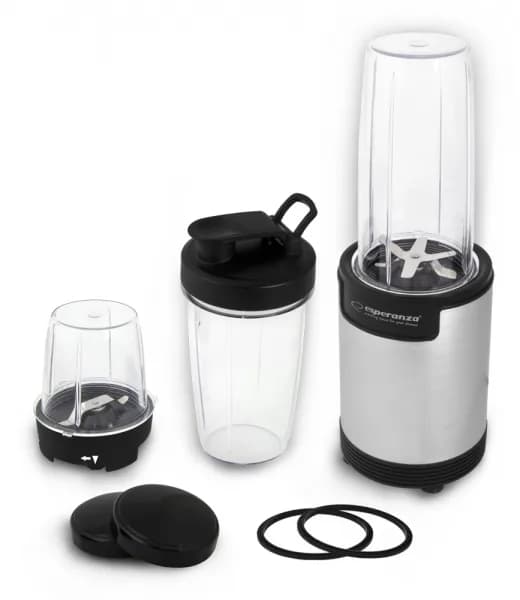 Blender Esperanza Nutri Bomb EKM030 9 in 1 900W Argintiu "EKM030" — miniatură
