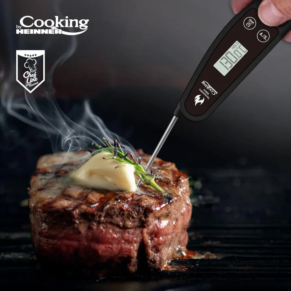 TERMOMETRU DIGITAL DE BUCATARIE, CHEF LINE, COOKING BY HEINNER — miniatură