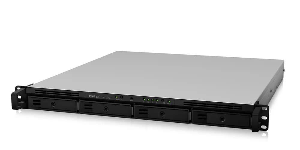 NAS SYNOLOGY, Rack, HDD x 4 | M.2 S-ATA x 2, capacitate maxima 64 TB, memorie RAM 8 GB, RJ-45 (Gigabit) x 4, porturi PCI-E3.0x8 | USB 3.0 x 2 | eSATA, "RS1619xs+"