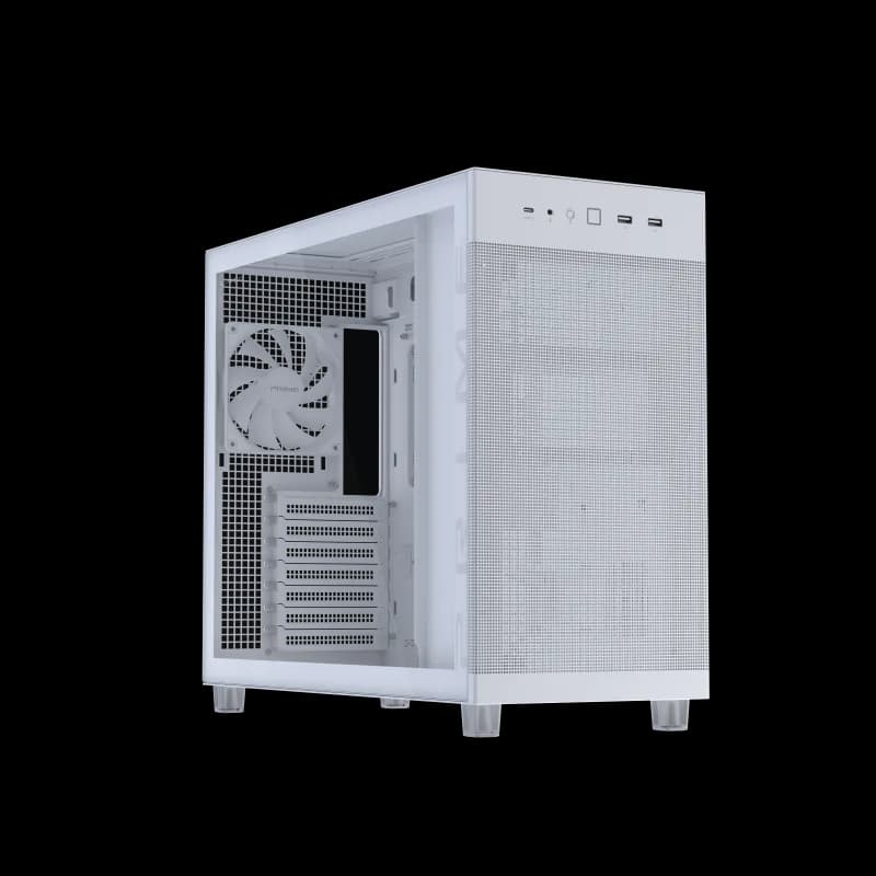 Carcasa ASUS PRIME AP303 TG White, Mid Tower, White