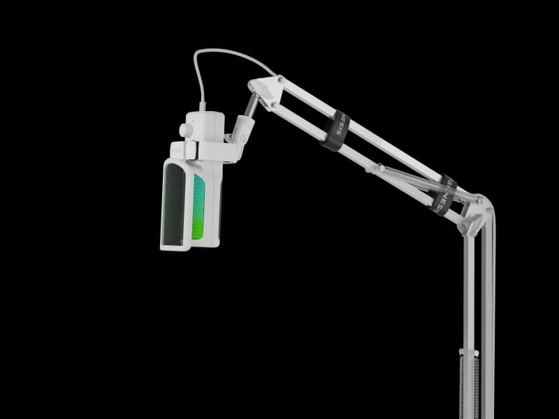 Microfon Genesis Radium 251, tip Condenser, USB, LED backlight