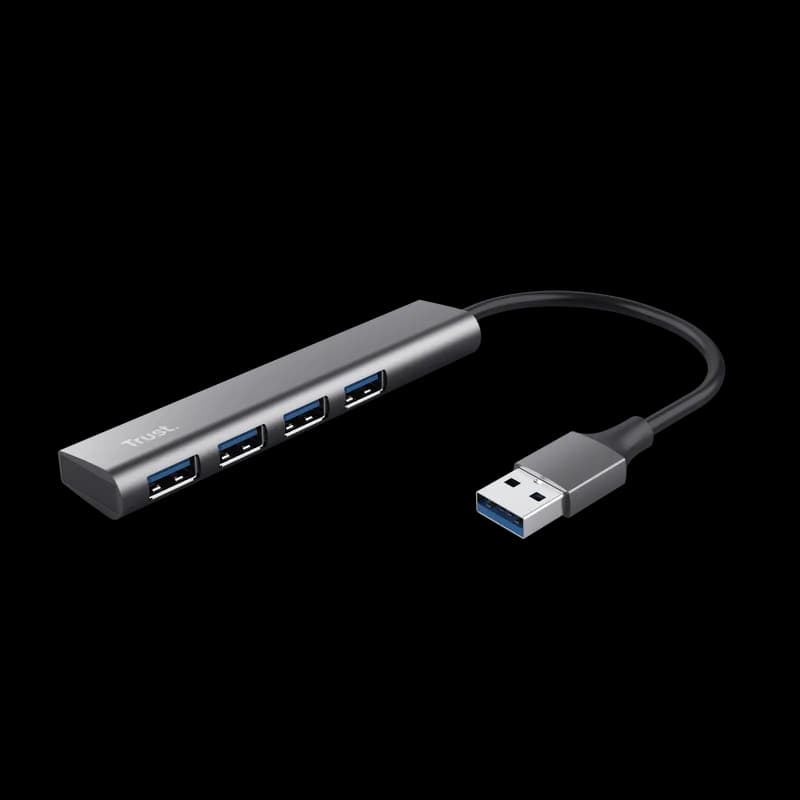 Hub Trust Halyx USB-A to 4 x USB-A 3.2 "TR-24947" — miniatură